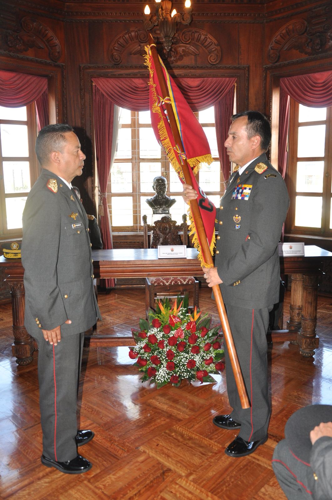 INAUGURACIÓN DEL CURSO SUPERIOR MILITAR NO. 21 EN LA ACADEMIA DE GUERRA DEL EJÉRCITO